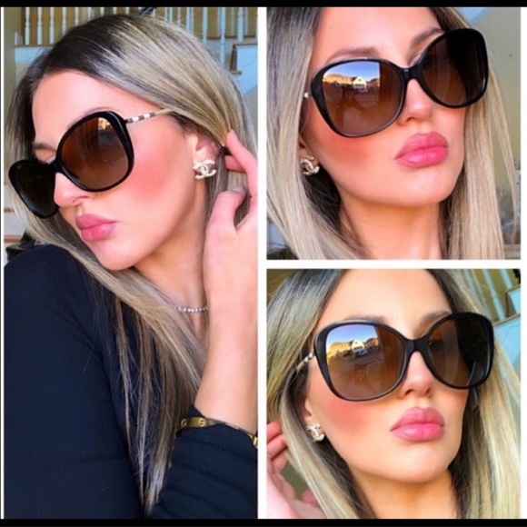 New 🖤 Burberry sunglasses butterfly polarized - Picture 2 of 10